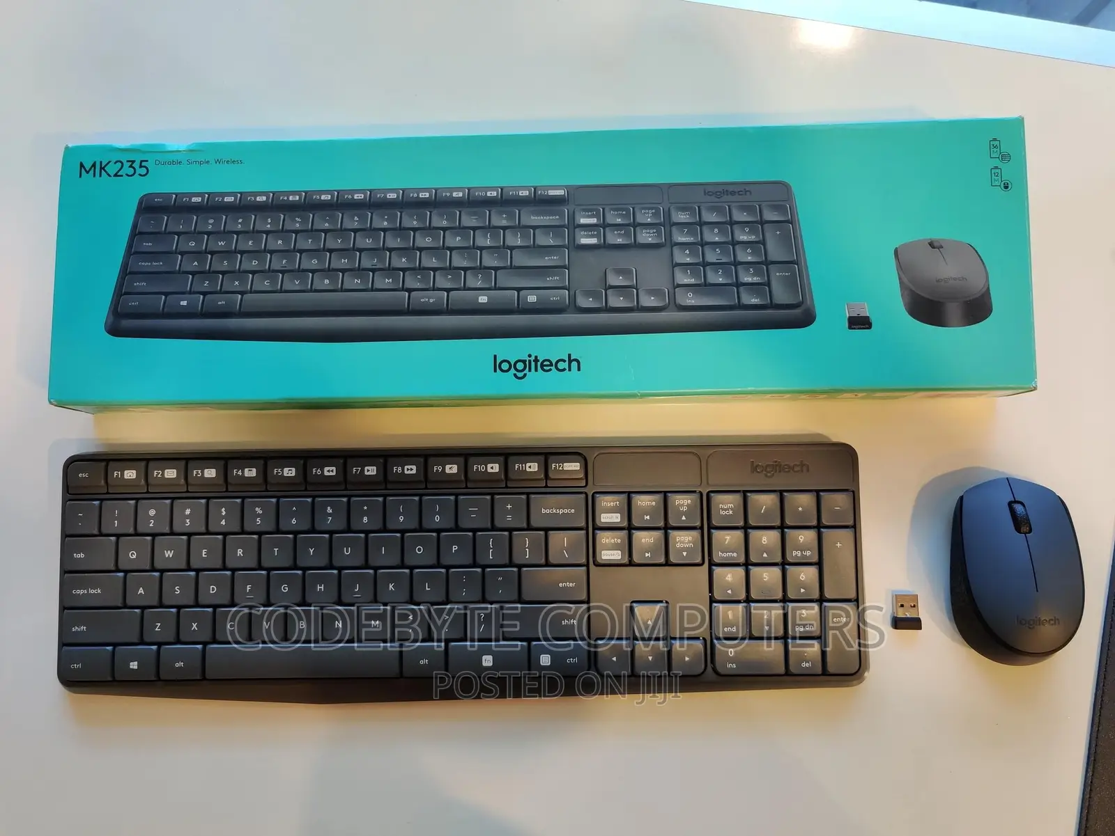 Logitech Mk235 Combo Wireless Mouse Keyboard