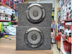 Kenwood 300 Watts 6 Inch Speakers With Cabinets