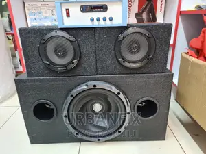 1000 Watts Powerful Complete Kenwood Subwoofer With Speakers