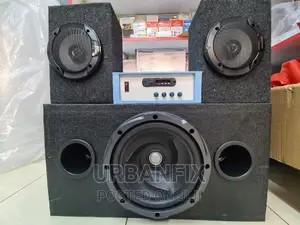 Shattering 1000 Watts Kenwood Bass With 2 Speakers and Amp