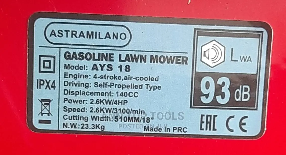 Astramilano Gasoline Lawn Mower