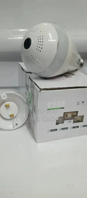 360° Surveillance Smart Nanny Bulb Camera