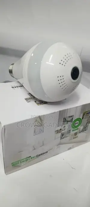 360° Surveillance Smart Nanny Bulb Camera