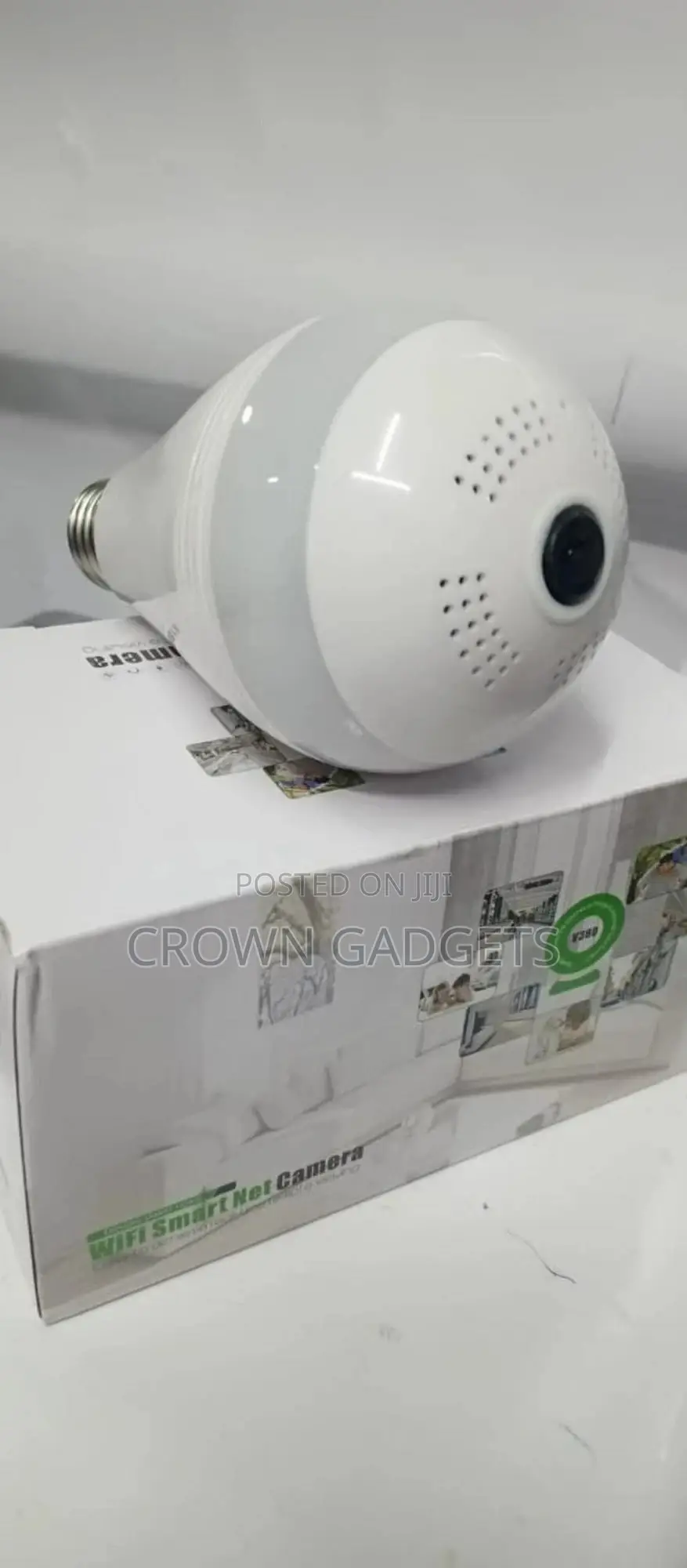 360° Surveillance Smart Nanny Bulb Camera