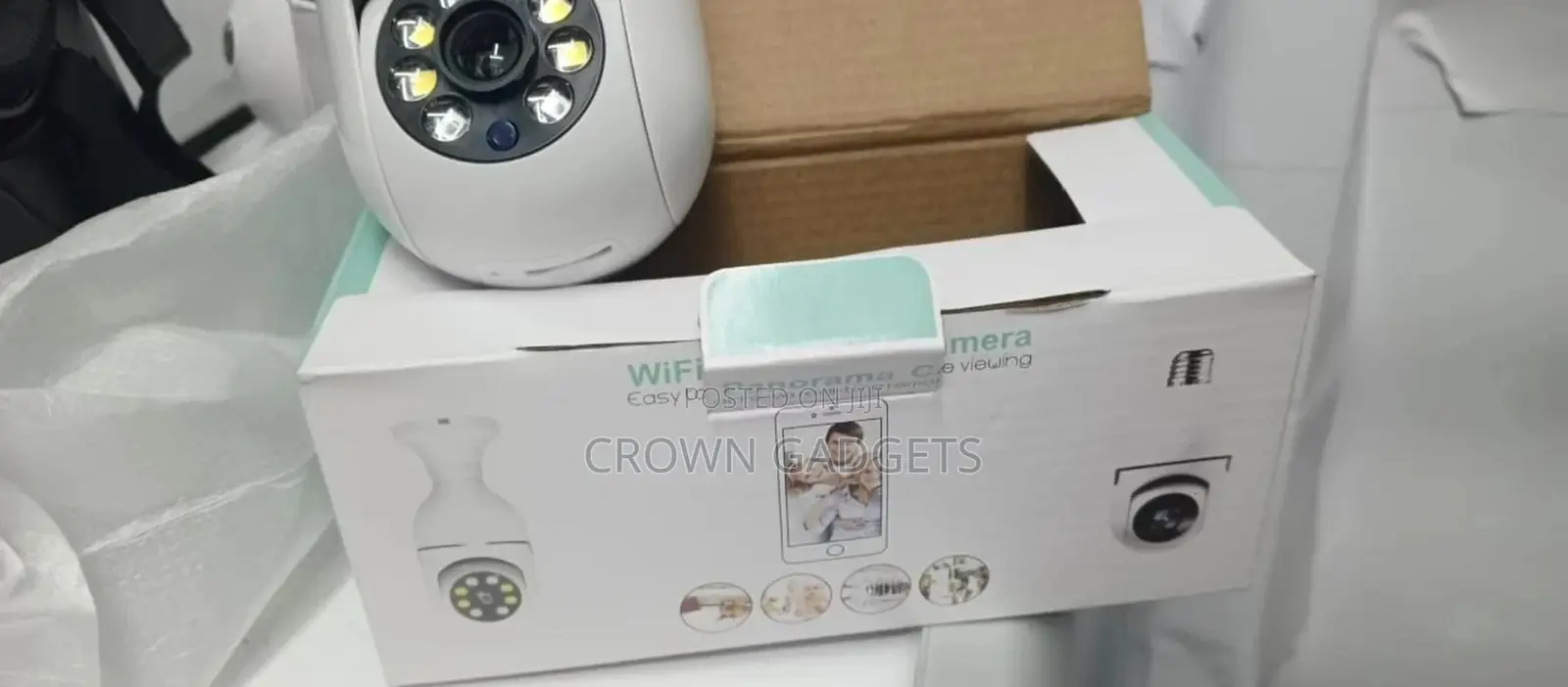 Wifi Panorama Camera With E27 Lamp Base