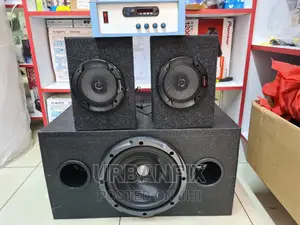 Kenwood 1000 Watts Complete Home System With 2 Speakers/Amp