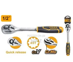 Ingco Socket Ratchet Wrench 1/2''
