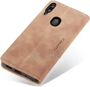 Samsung Galaxy A20 Wallet Case, Flip Cover Card Holder View