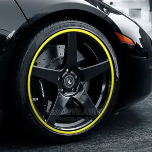 Y Yellow Car Rim Guard Protector