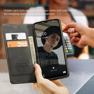 Flip Leather Case for Samsung Galaxy A32 5G Black