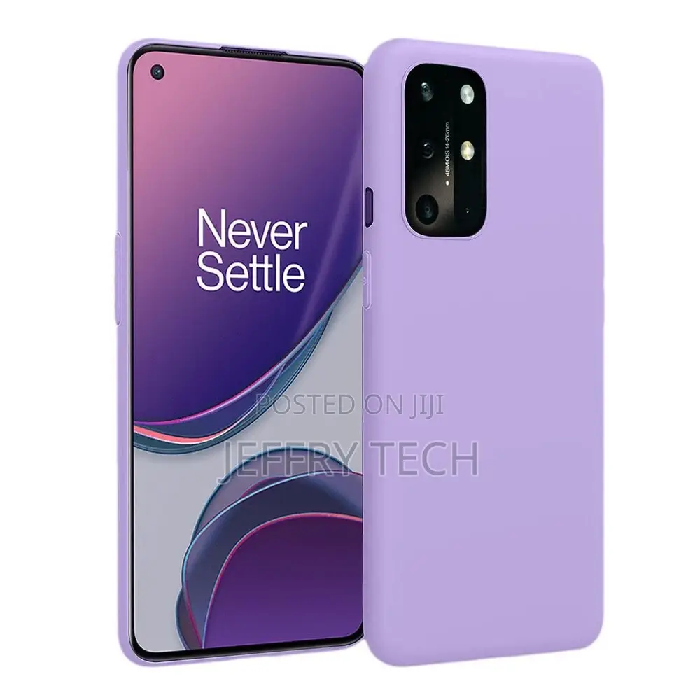 Liquid Silicone Soft Back Cover Case for Oneplus 8T / 9R (La