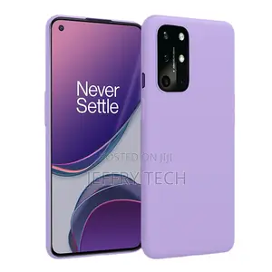 Liquid Silicone Soft Back Cover Case for Oneplus 8T / 9R (La