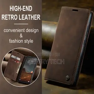 Horizontal Flip Leather Case for Xiaomi Redmi 12C Coffee