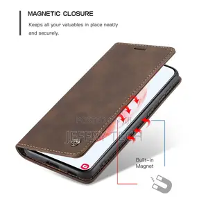 Horizontal Flip Leather Case for Samsung Galaxy S21 5G Brow
