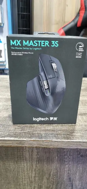 Logitech MX Master 3S - Wireless Performance Mouse (Black)