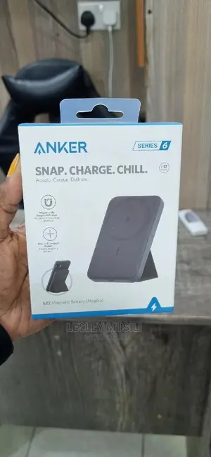 Anker Series6 Magnetic Battery Snap.Charge.Chill 622 – Black