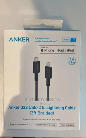 Anker 322 USB-C to Lightning Cable