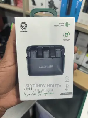 Green Lion 2 in 1 Wireless Microphone