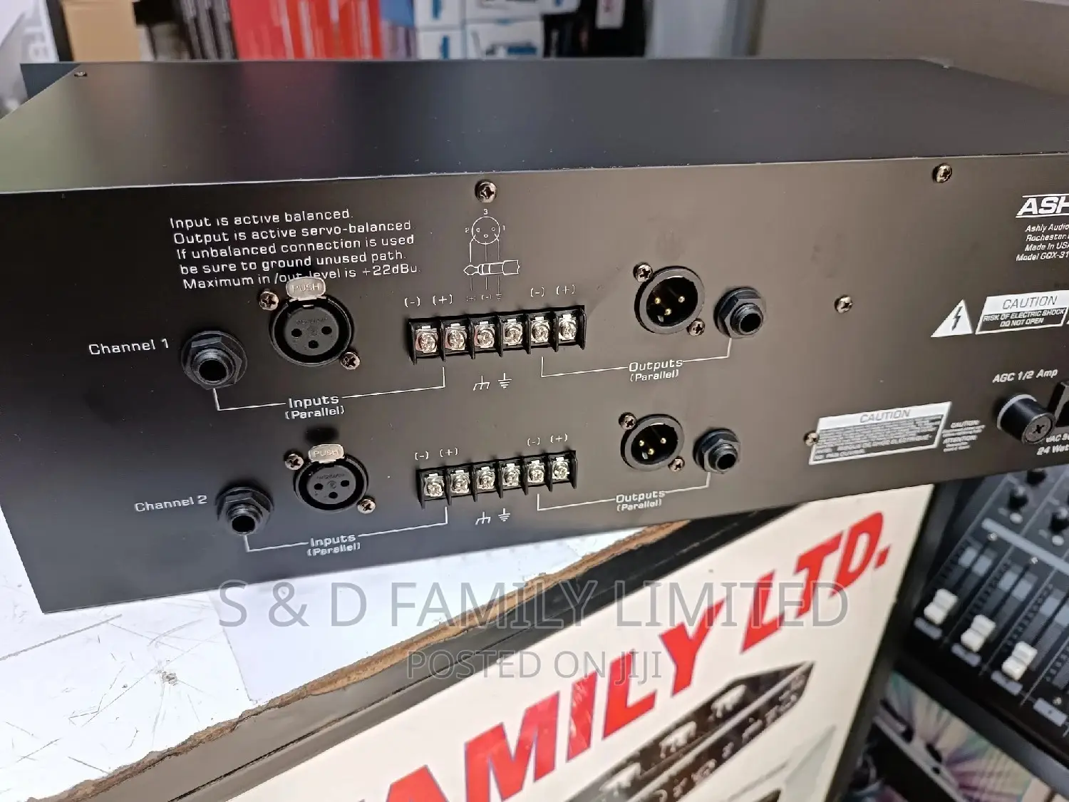 Ashly GQX-3102 Equalizer