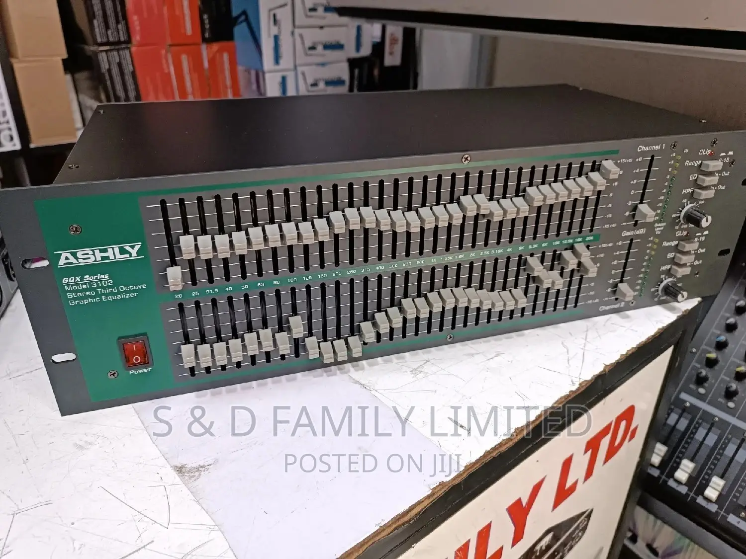 Ashly GQX-3102 Equalizer