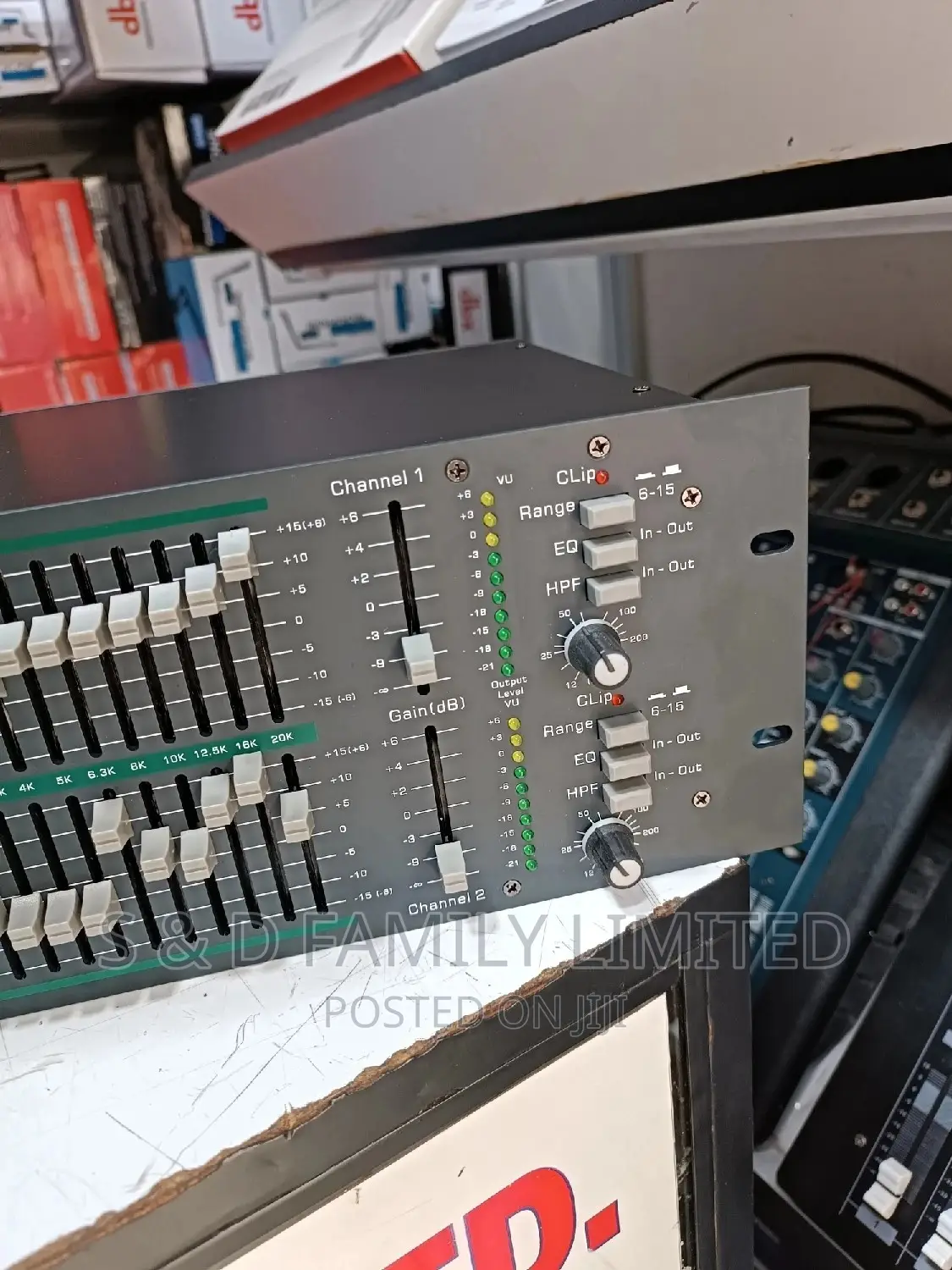Ashly GQX-3102 Equalizer