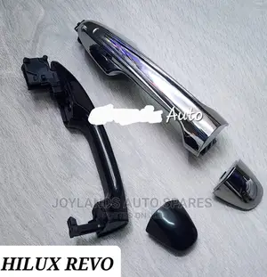 Hillux Revo Outer Handles Black and Chrome