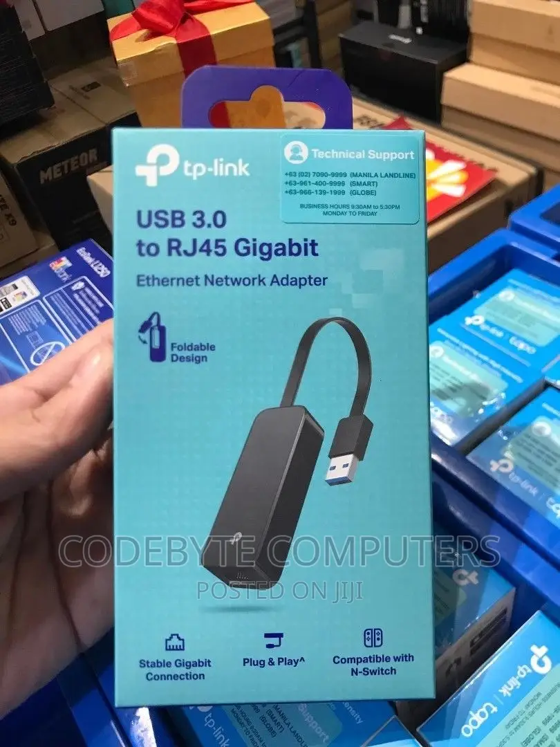 Tp-link Foldable Usb 3.0 To Gigabit Ethernet Network Adapter