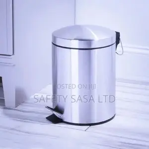 5L Waste Bin - Dustbin -Garbage Bin Foot Pedal Trash Bin