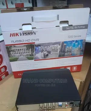 Hikvision 8 Channel Upto 1080P DVR Machine-Metallic