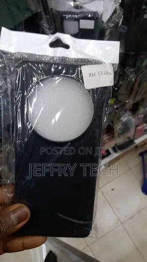 Xiaomi 13 Ultra Ultra Thin Phone Case, Gel Black Soft Sili