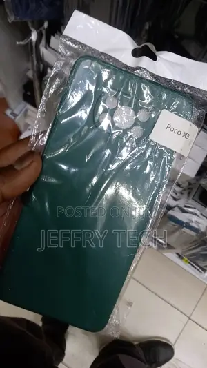 Silicone Protection Case for Xiaomi Poco X3 (Dark Green)