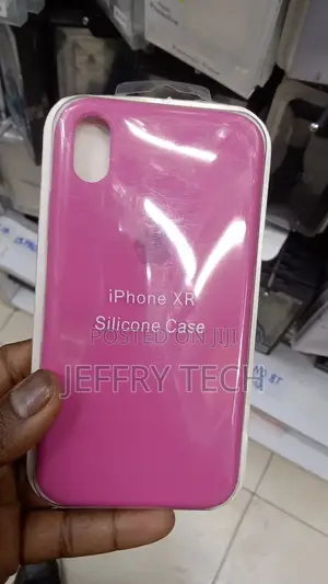 Compatible With iPhone XR Case, Liquid Silicone Case, Pink