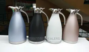 2 LTR Jp Vacuum Flask All Coulors - Black ,White and Grey