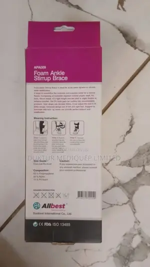 Foam Ankle Stirrup Support/ Brace UNIVERSAL SIZE