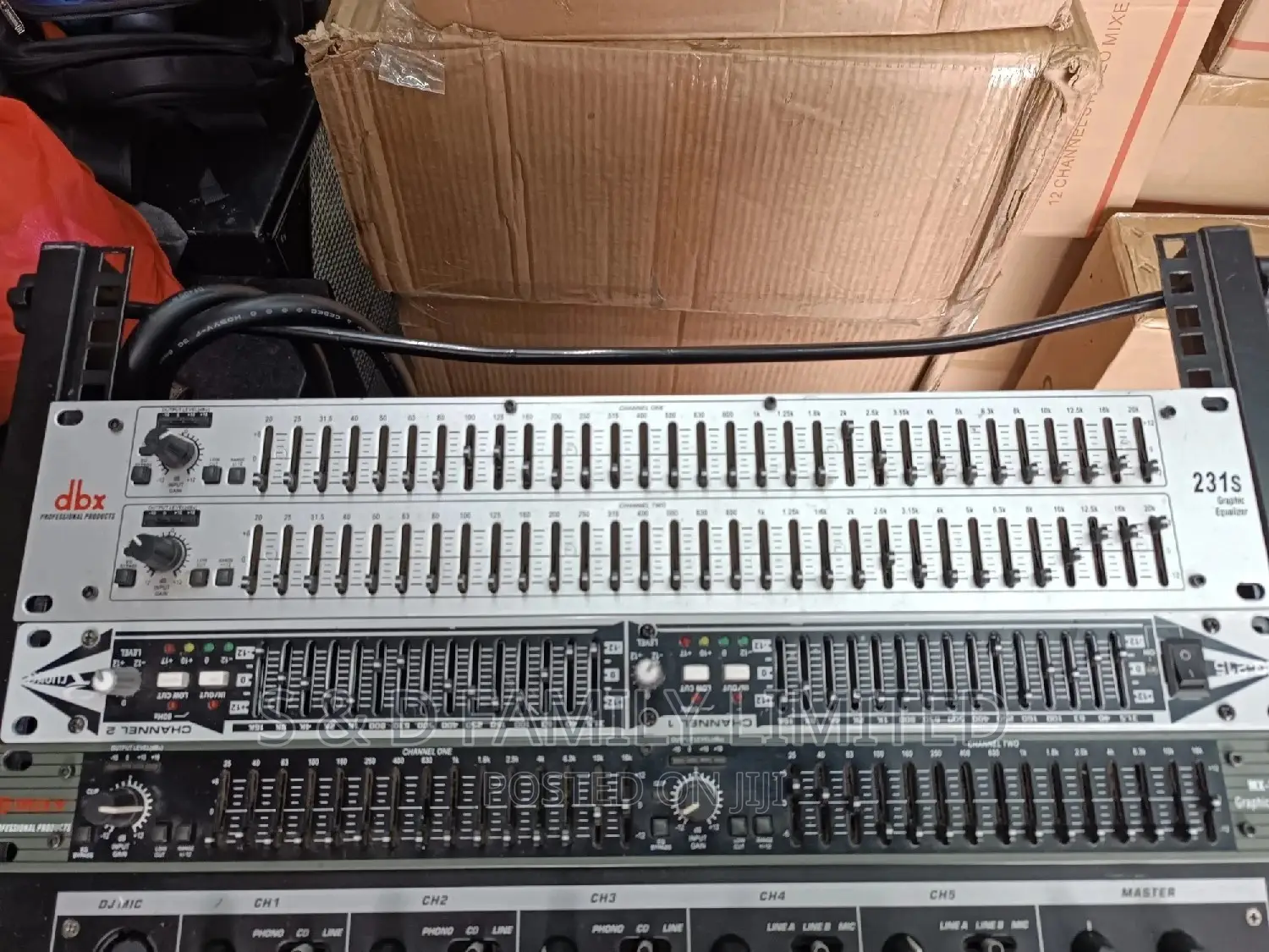 231S DBX Double Equalizer