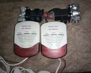 Gas Leak Sensor With Valve
