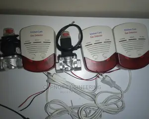 Kitchen Gas Leak Sensor With Valve