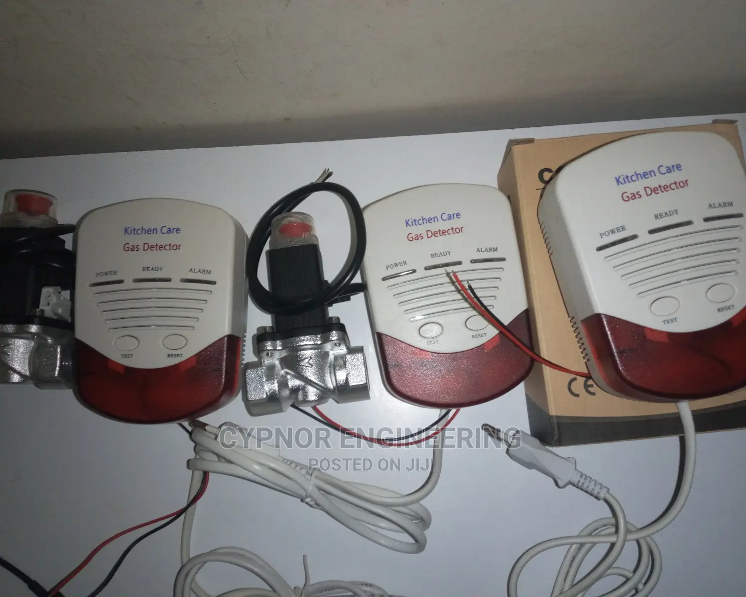 Home Safety Methane Sensor With Valve