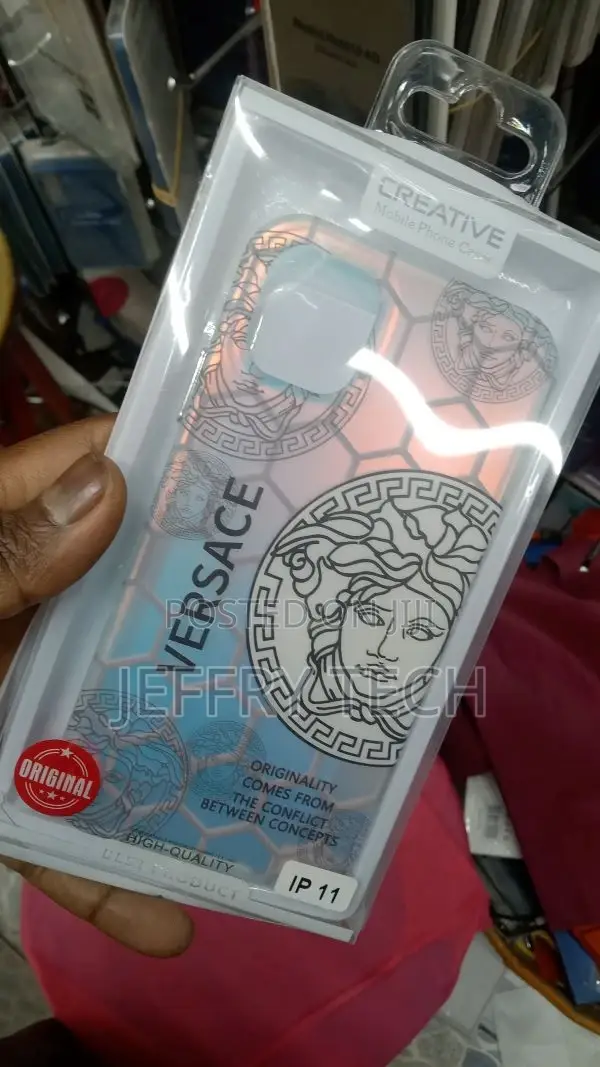 Versace Black White iPhone 11 Case