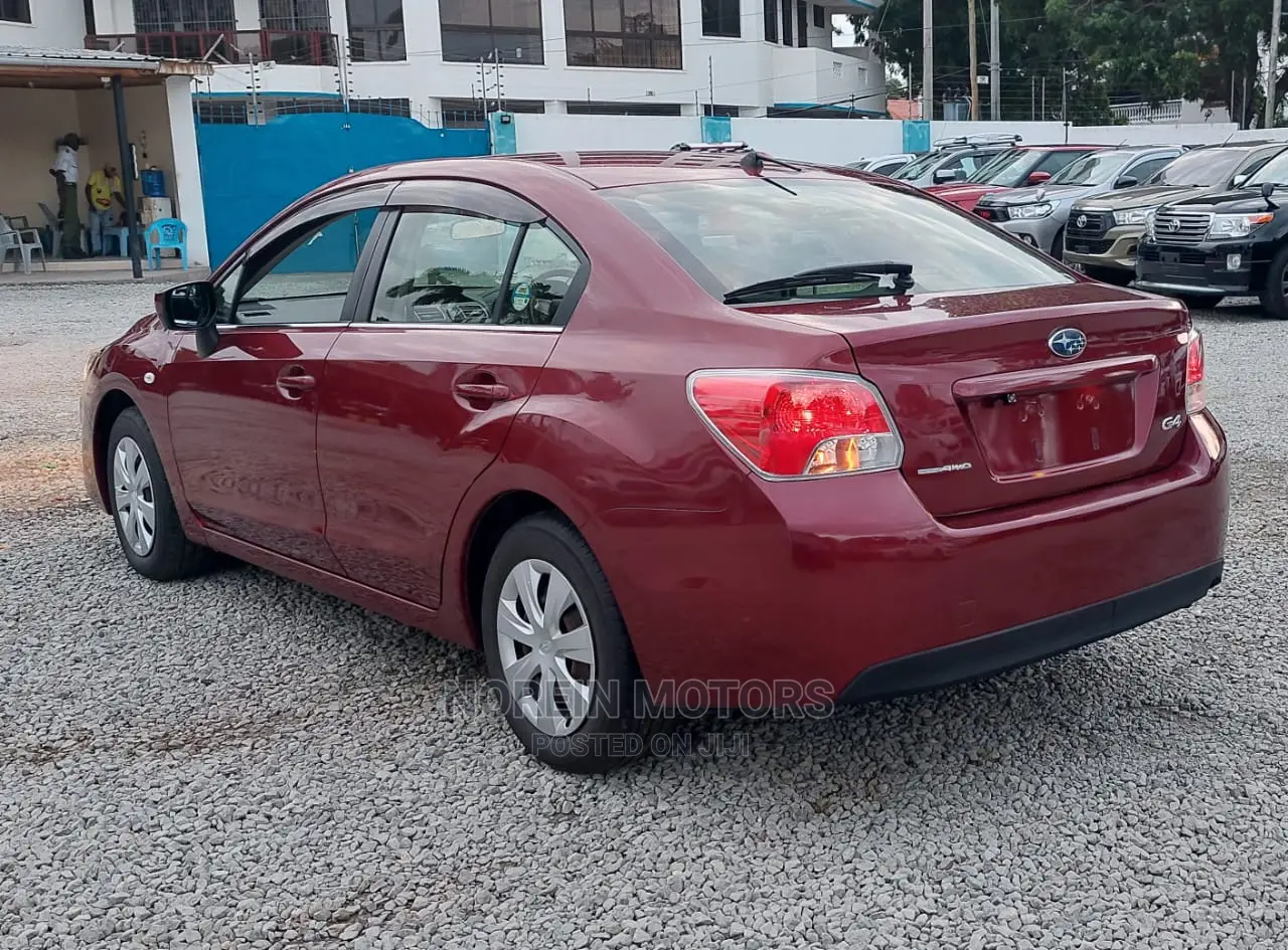 Subaru Impreza 2016 Red