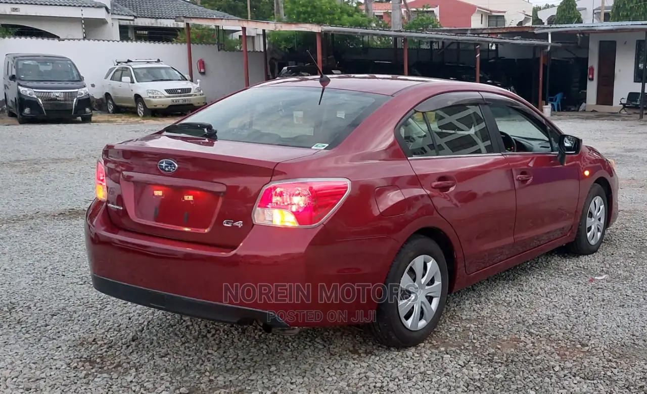 Subaru Impreza 2016 Red