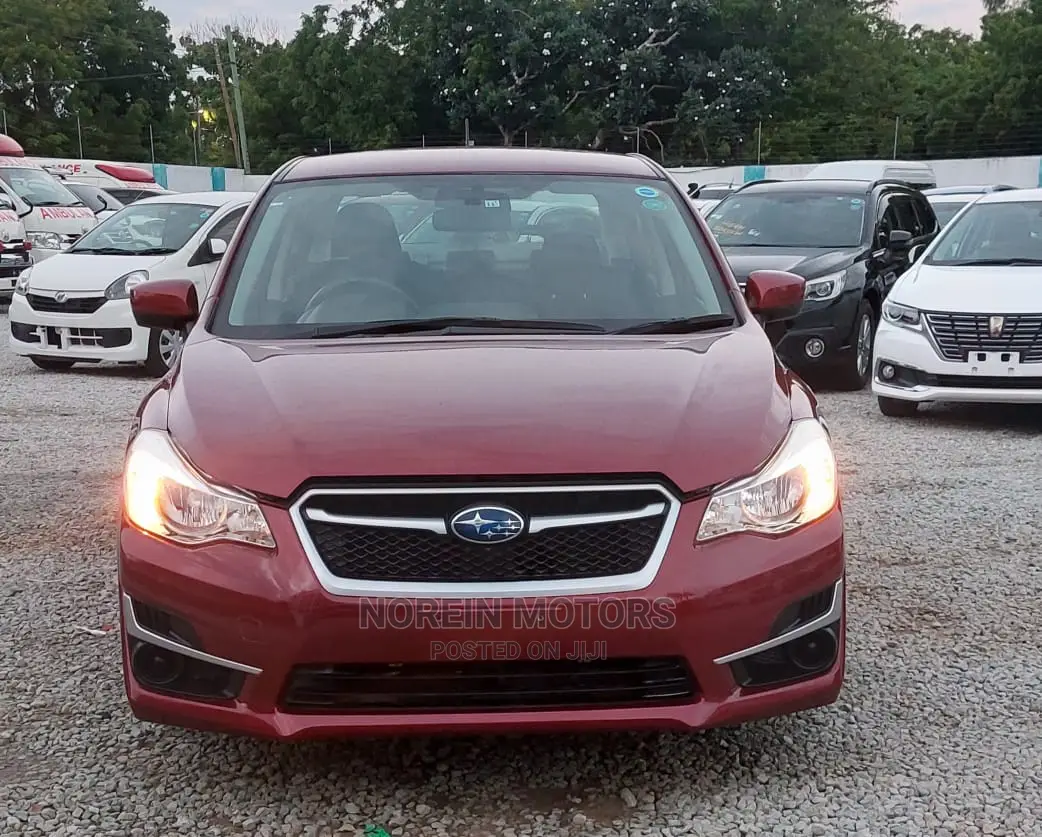 Subaru Impreza 2016 Red