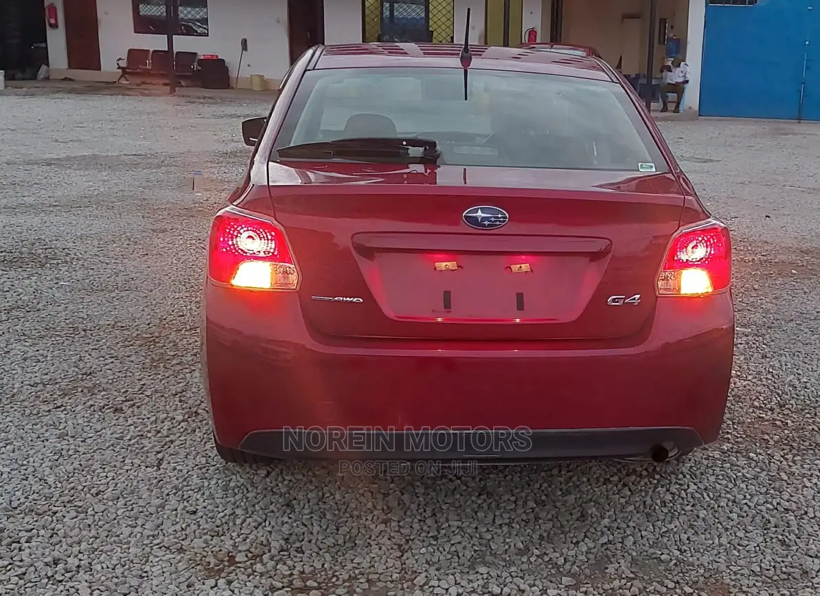 Subaru Impreza 2016 Red