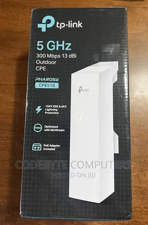 Cpe 510 Tp-link 5ghz 300mbps 13dbi Outdoor Cpe - Tl-cpe510•^