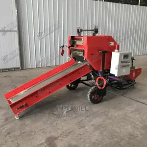 Corn Silage Compress Hay Pressing Bagging Packing Machine