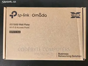 Tp-link Ax1800 Wall Plate Wifi 6 Access Point - Eap615-wall