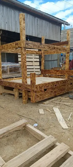 Imported Cypress Double Decker With Drawers