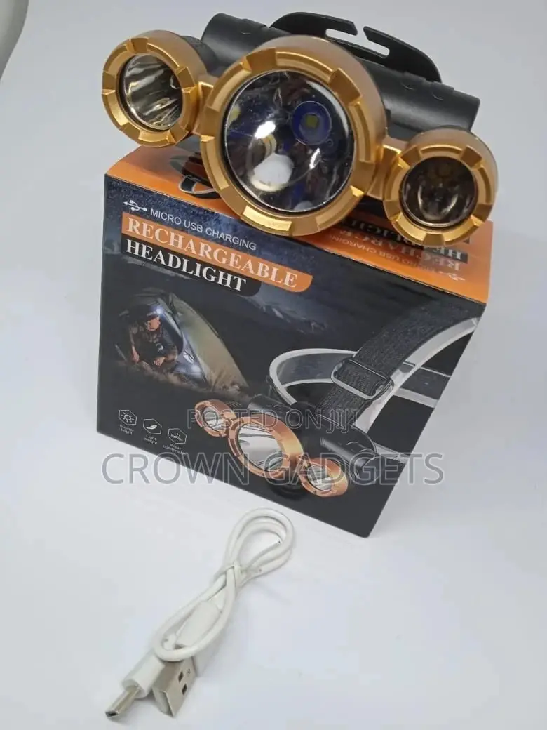 Headlamp Rechargeable Headlight 800 Lumen