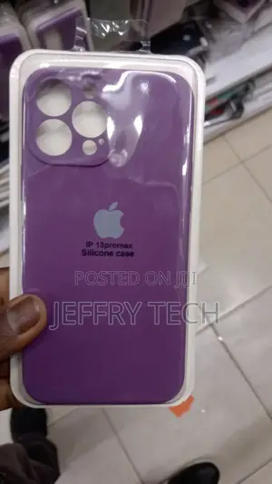 Silicone Case Cover for Apple iPhone 13 Pro Max - Purple