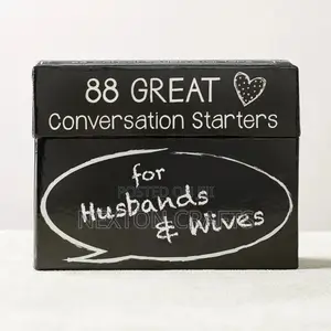 Cards 88 Great Conversation Starters For Husband And Wives